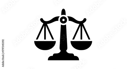 Scales of Justice Symbol of Fairness and Legal Balance 2.
