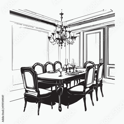 Fototapeta Naklejka Na Ścianę i Meble -  interior of a room