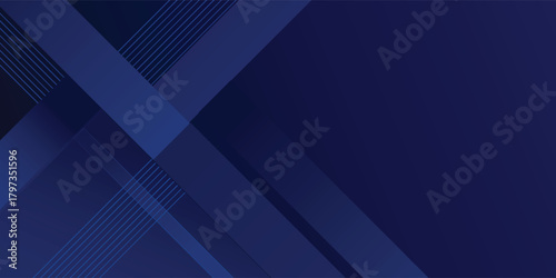 abstract navy dark blue color with light effected cuts background for poster, website and design concepts