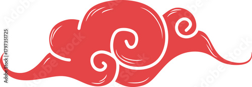 Chinese Cloud Illustration