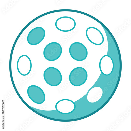 Abstract Orb with Circular Pattern