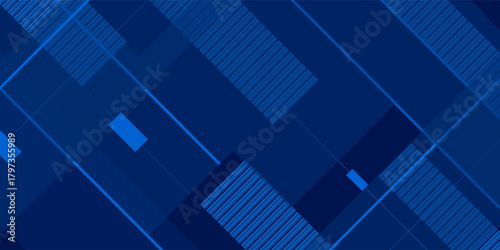 Simple sport background with geometric style. Blue background. Geometric background.