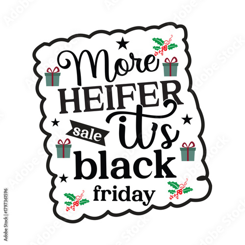 more heifer sale it's black friday