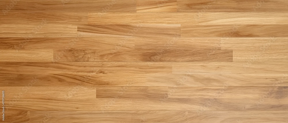 Fototapeta premium Oak parquet floor background with laminate texture, designed for interior projects, websites, and promotional materials.