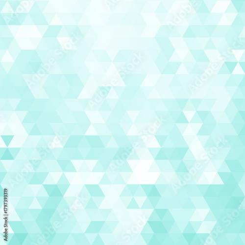 Abstract geometric background. Screensaver template. Blue triangles. eps 10