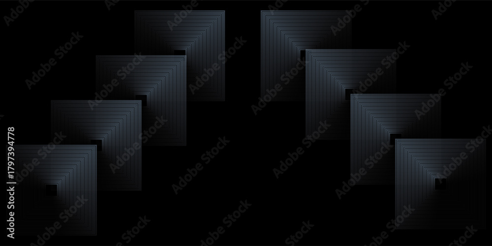 Obraz premium 3D glowing red techno abstract background overlap layer on dark space with letter x effect decoration.