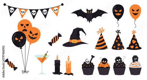 A Spooky Collection of Halloween Decorations and Party Supplies for a Frightfully Fun Celebration