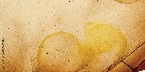 Vintage paper marbel with grain texture. Abstract painting background for cover design, poster, flyer, cards, poster. Old paper texture. Aged backdrop. Bronze paint.