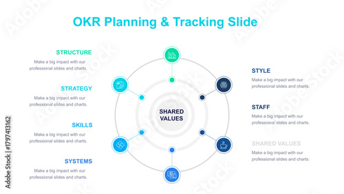 OKR Planning & Tracking Slide