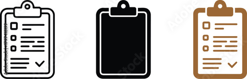 Vector illustration of a milk bottle and a glass of milk on a blank document sheet
