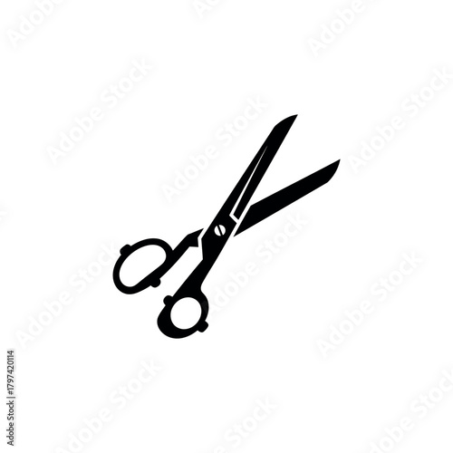 Fabric Shears Scissors Silhouette