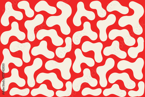 abstract blob pattern seamless repeat vector wallpaper texture background