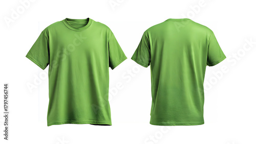 green t-shirt without background