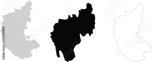 Transparent Background Queensland Map Vector