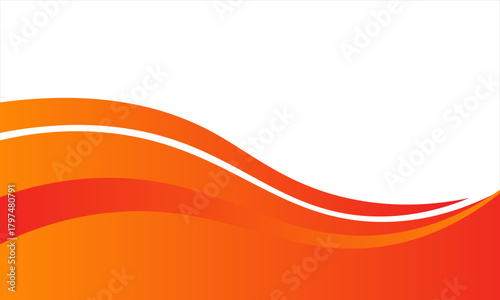 Elemen kurva latar belakang garis vektor dengan spasi putih untuk desain teks dan pesan, lapisan yang tumpang tindih, vektor