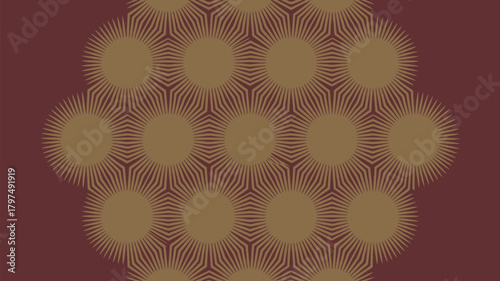 Sophisticated earth tone pattern radiates warmth and elegance for home decor, fashion, or creative projects with a calming, rich aesthetic.