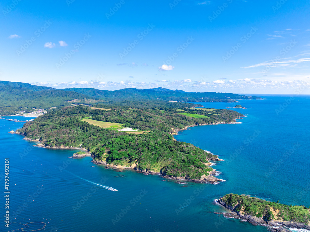 Obraz premium 牡鹿半島※兎島、牧ノ崎(宮城県石巻市)