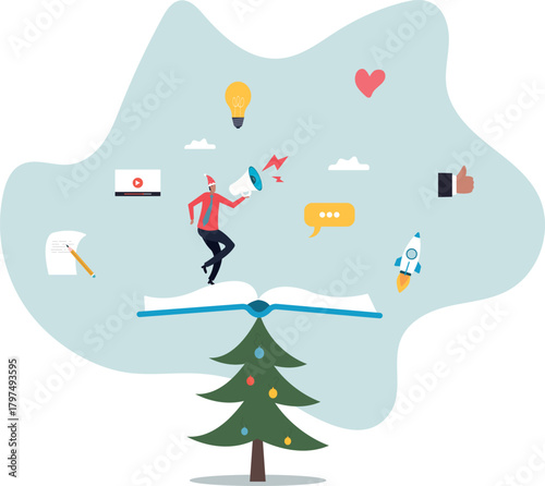 Storytelling communicate brand story or idea to listener, narrative message,about a man and his life.