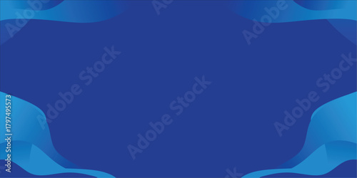 blue backgound banner design template. abstrack design