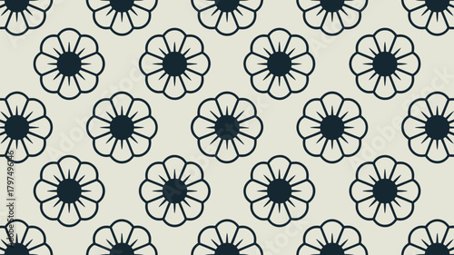 Elegant floral pattern design for spring projects or create beautiful backgrounds with these versatile botanical inspired designs, perfect for textiles
