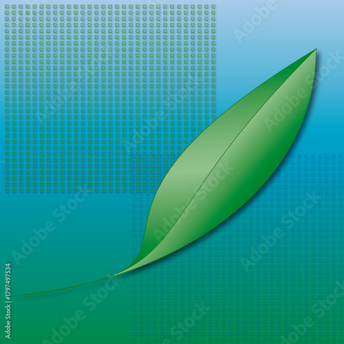 Layout Karo blaugrün