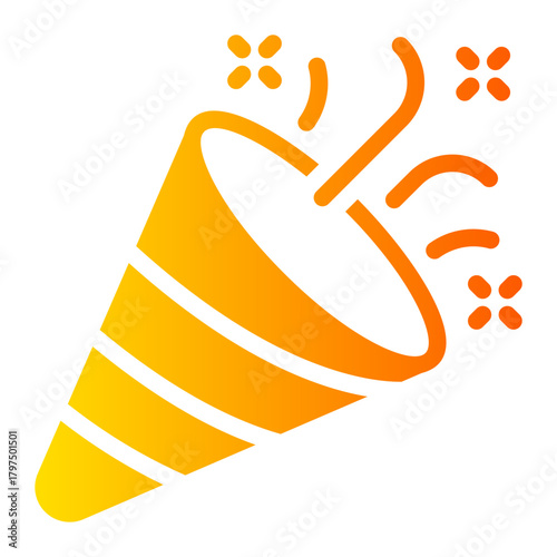 confetti gradient icon