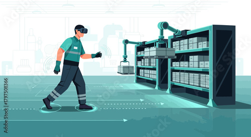 Futuristic Warehouse Operation Using Augmented Reality for Efficient Order Fulfillment and