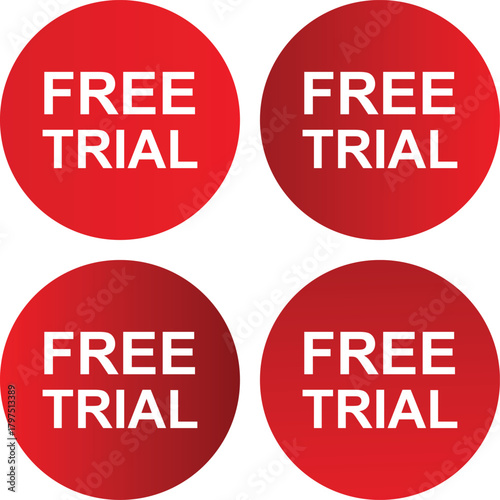 Free Trial Offer Badge for Promotions