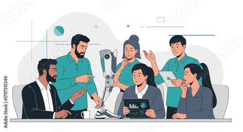 Inclusive product design: diverse team collaboration developing innovative prosthetic technology