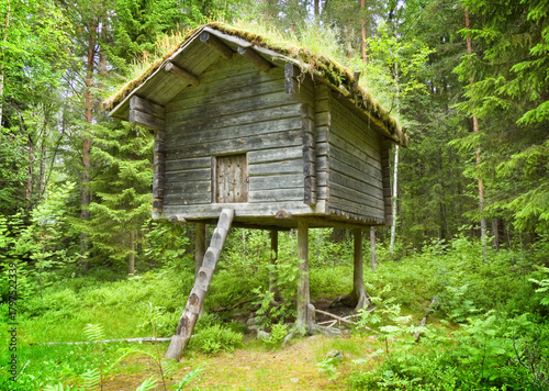 Sami camps in Västerbottens...