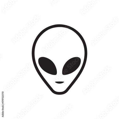 black and white mask. vector eps 10