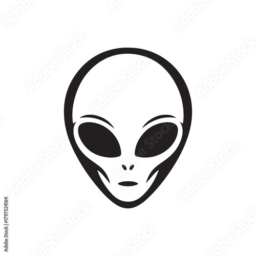 black and white mask. vector eps 10