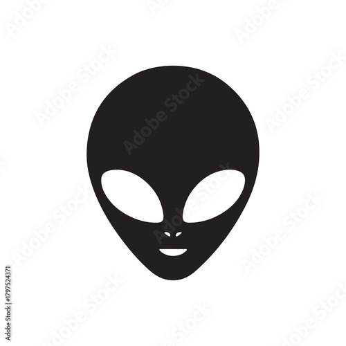 black and white mask. vector eps 10