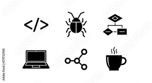 Streamline Your Workflow With Modern Software Development Icons, Perfect for Websites and Mobile Apps, Enhancing Visual Communication and User Experience Today
