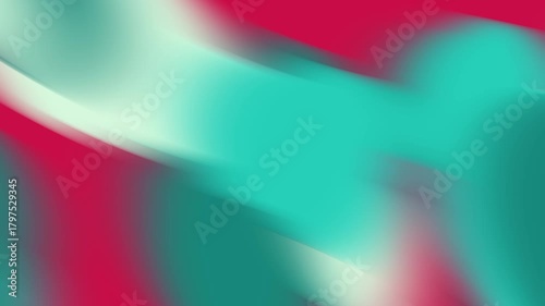 Blurred background with swaths of red, green, and white. Suitable for holidaythemed designs, festive occasions, and vibrant backgrounds for various projects.