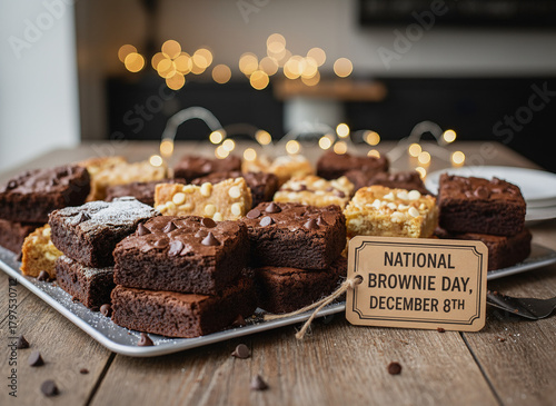 Decadent Chocolate & Blondie Brownies - National Brownie Day