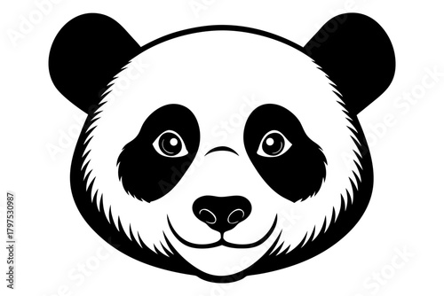 panda head