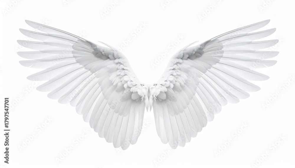 Obraz premium White angel wings Images