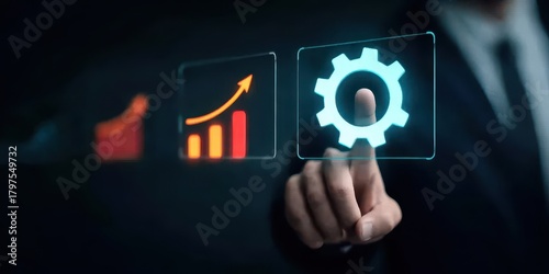 Engineers optimize progress using benchmark metrics and evolution insights while monitoring and review improve efficiency and unlock opportunity