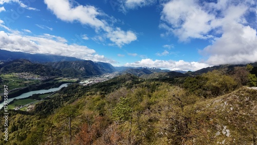 view of the mountains