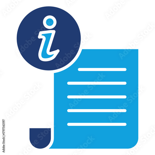 News Flat Blue Icon