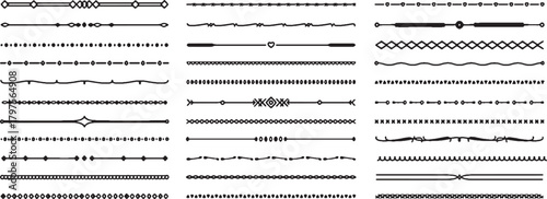 Abstract geometric composition with bold color accents and typographic elements