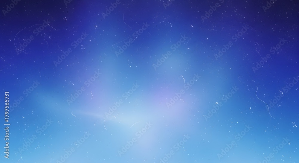 Fototapeta premium Vintage dusty blue gradient background with analog film texture