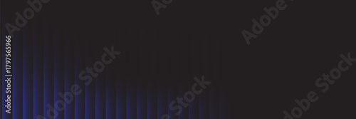 abstract black background blue gradient color and artistic dynamic line decoratio. Abstract white wave background blue smooth curves.  eps10