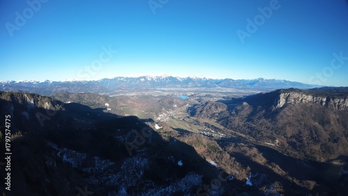 panorama of the mountains