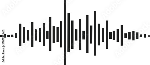 Abstract Seismic Waveforms Visualizing Earthquake Activity