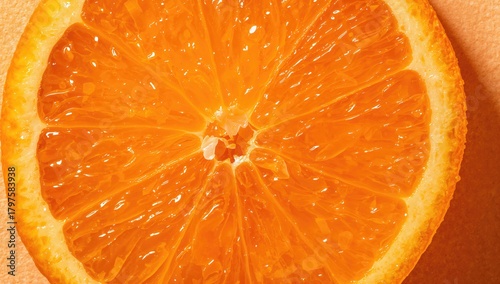 Slices of pulp and zest fro...