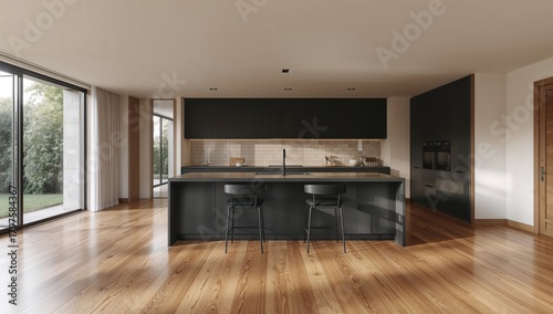 Spacious kitchen featuring ...