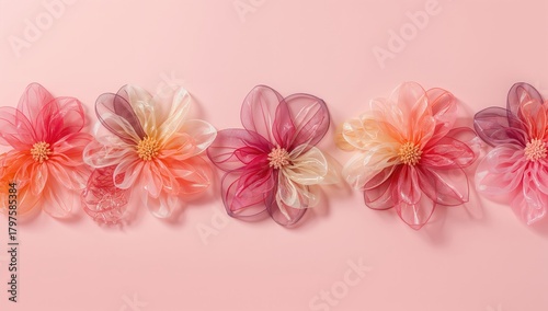 Artificial flowers crafted ...