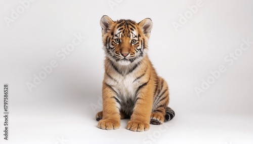 Two-month-old tiger cub res...
